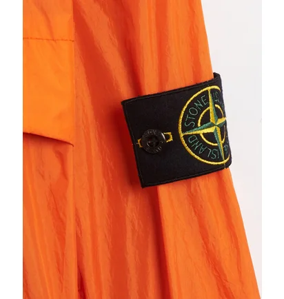 Вітровка чоловіча Stone Island Garment Dyed Hooded Lightweight Orange 801540922-V0032