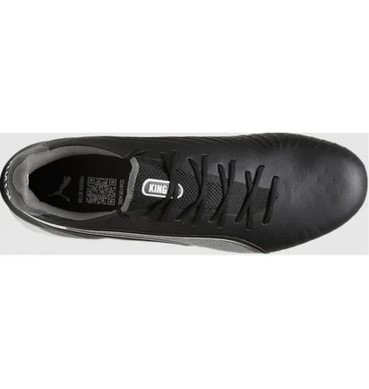 Бутсы унисекс Puma King Ultimate Mxsg Black/Grey 107866-01