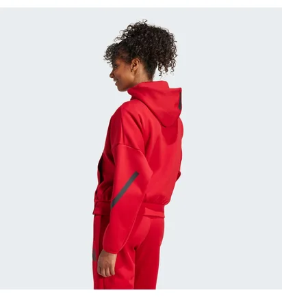 Куртка жіноча Adidas Z.N.E. Full-Zip Hoodie Red JF8888