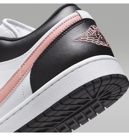 Кросівки чоловічі Air Jordan 1 Low White/Black 553558-165