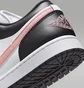 Кросівки чоловічі Air Jordan 1 Low White/Black 553558-165
