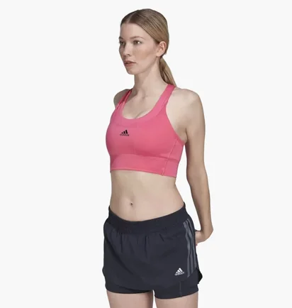 Топ жіночий Adidas Running Medium-Support Pocket Bra Pulse Magneta Pink Hl6133
