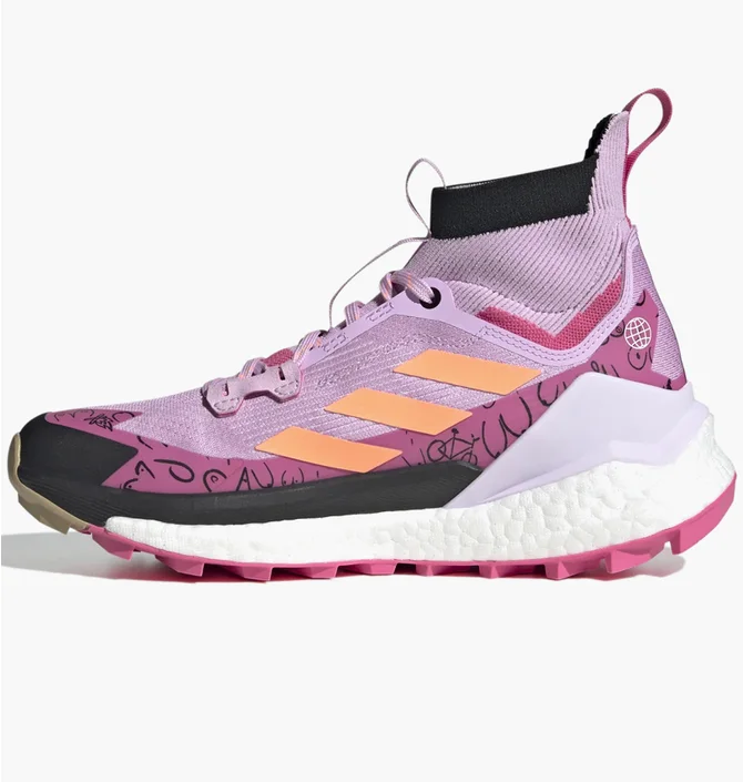 Кроссовки женские Adidas Terrex Free Hiker 2 Bca Hiking Shoes Pink Gz0688