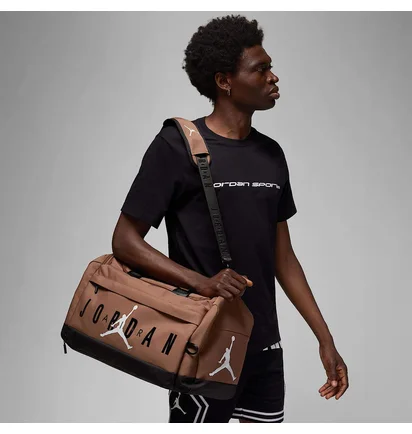 Сумка унісекс Air Jordan Velocity Duffle Bag (46L) Archaeo Brown SM0920-X1I
