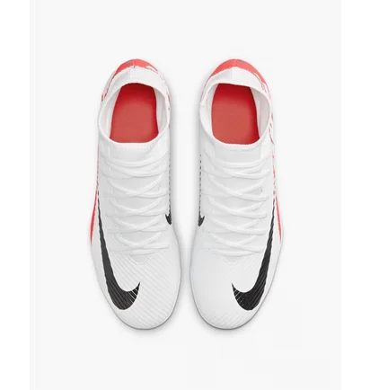 Бутси унісекс Nike Mercurial Superfly 9 Club Multi-Ground Soccer Cleats White/Red DJ5961-600