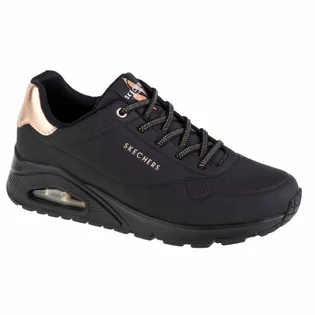 Кросівки жіночі Skechers Uno Shimmer Away Black 155196-BBK