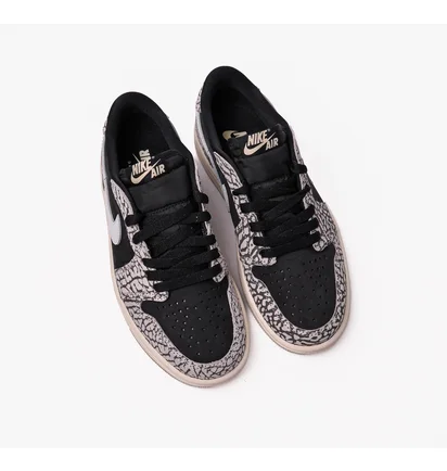 Кроссовки мужские Air Jordan Air 1 Low Og Shoes Grey/Black CZ0790-001