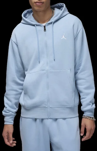 Олімпійка чоловіча Air Jordan M J Ess Flc Fz Hoodie Light Blue FJ7771-436