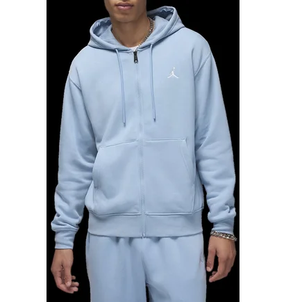Олімпійка чоловіча Air Jordan M J Ess Flc Fz Hoodie Light Blue FJ7771-436