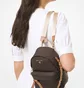 Рюкзак женский Michael Kors Slater Extra-Small Logo Brown 30T0G04B0B-BRN-ACORN-16577