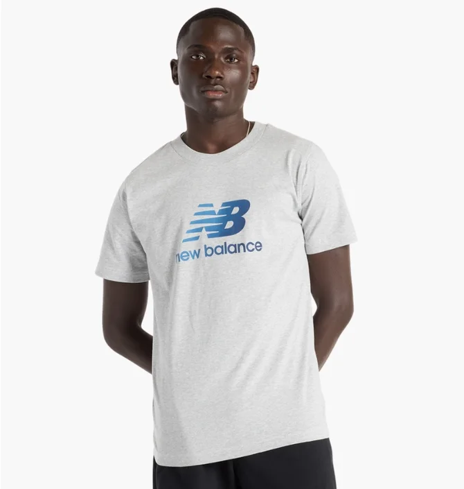 Футболка чоловіча New Balance Essentials Grey MT51503AG
