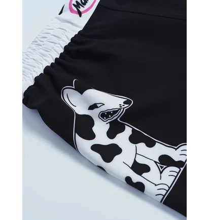 Шорти чоловічі Manto Fight Shorts Dogs Black/White 3336