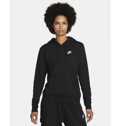 Худі жіноче Nike W Nsw Club Flc Po Hdy Std Black Dq5793-010