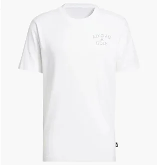 Футболка мужская Adidas Golf Chip In Paradise Graphic White KB2416