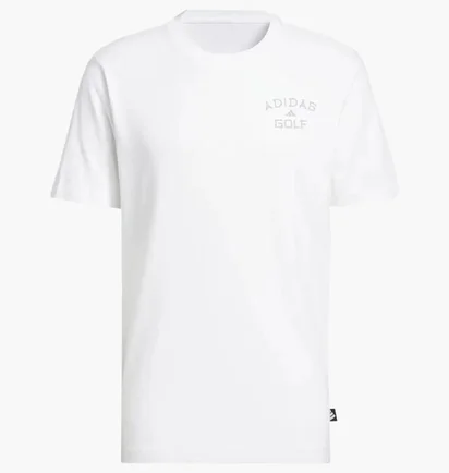 Футболка мужская Adidas Golf Chip In Paradise Graphic White KB2416