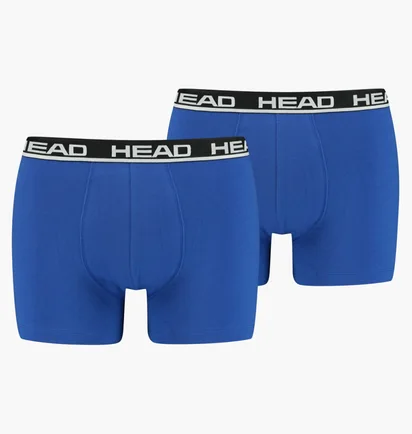 Труси чоловічі HEAD Basic Boxer Blue (2 шт) 701202741-006