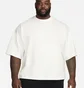 Футболка чоловіча Nike Sportswear Tech Fleece Reimagined Oversized Short-Sleeve Sweatshirt White FB8165-133
