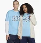 Футболка унисекс Nike Sb Tee Oc Repeat Brd Light Blue FV3494-407