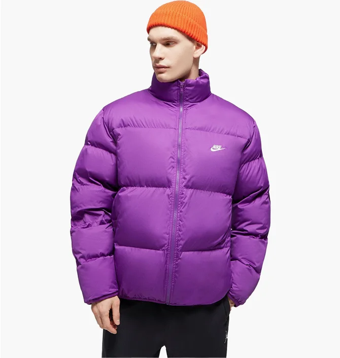 Пуховик чоловічий Nike Club Puffer Violet FB7368-507