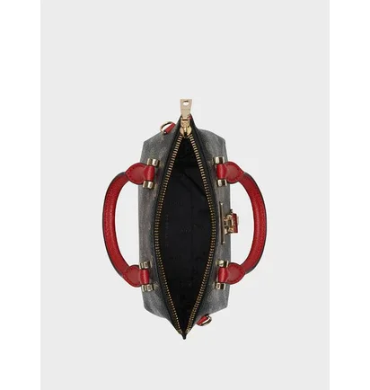 Сумка жіноча Dkny Elissa Mini Heritage Logo Satchel Black R93DJC28