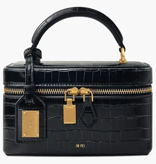 Сумка жіноча JW PEI Cleo Box Shape Top Handle Black BB2025BG126863JWP