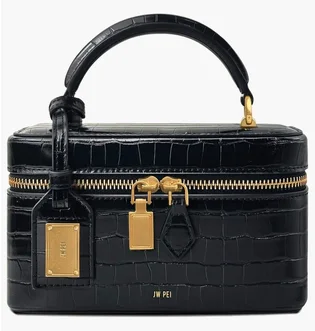 Сумка жіноча JW PEI Cleo Box Shape Top Handle Black BB2025BG126863JWP