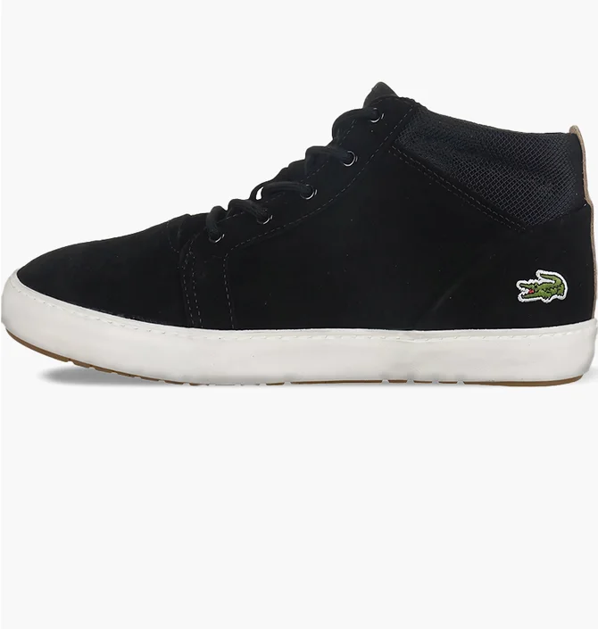 Кроссовки женские Lacoste Ampthill Chukka 417 1 Caw Black 734CAW0065024