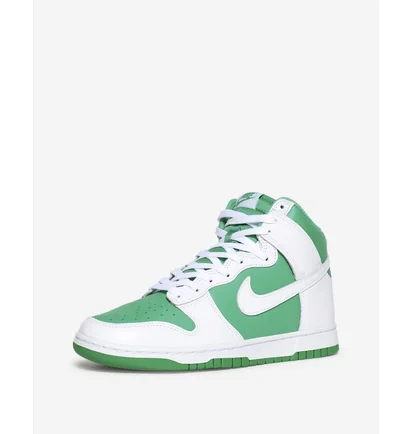 Кроссовки мужские Nike Dunk High Retro White/Green DV0829-300