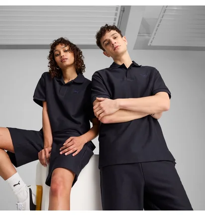 Поло унисекс Puma Premium Ess Relaxed Jacquard Polo Black 629670-16