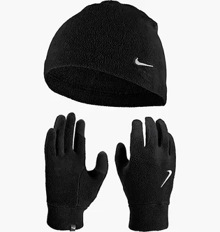Комплект аксесуарів Nike Fleece Hat And Glove Set Black N.100.2578.082
