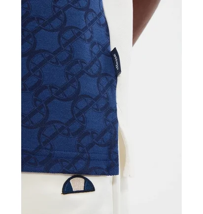 Поло мужское Ellesse Suanio Polo Blue/White SHV20209-631