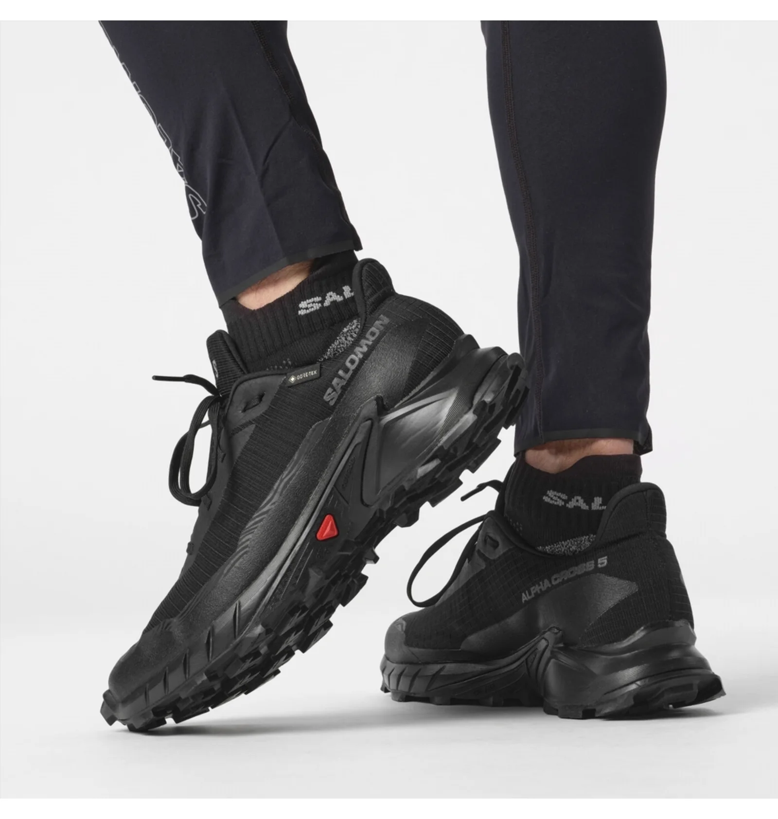 SALOMON ALPHACROSS 5 GTX GORE-TEX 27㎝ ALPHACROSS 5 GORE-TEX