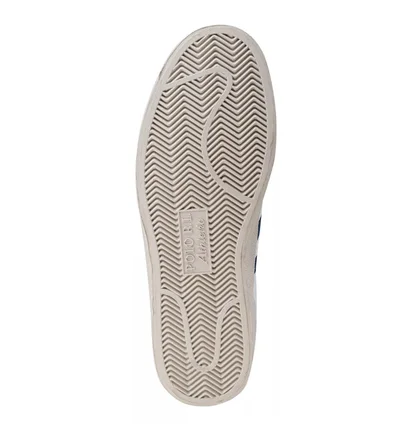 Кросівки чоловічі Ralph Lauren Court Beige/White 816845105002