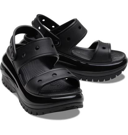 Тапочки унісекс CROCS Mega Crush Sandal Black 207989-001