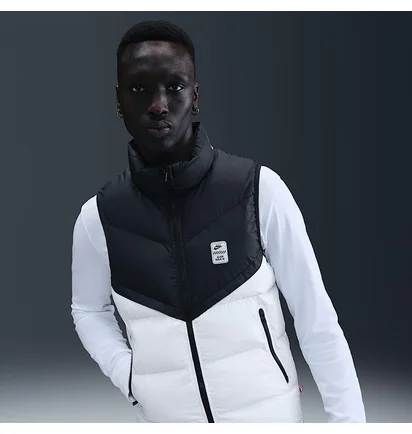 Жилетка чоловіча Nike Air Max Windrunner White/Black IF0398-010