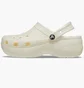 Сандали женские CROCS Lassic Platform Glitter Clog Beige 207241-0WV