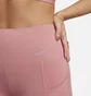Лосины женские Nike W Dri-Fit Go Hr Tght Pink DQ5668-618