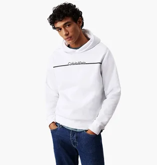 Худі чоловіче Calvin Klein Logo Hoodie White K10K114338-YAF