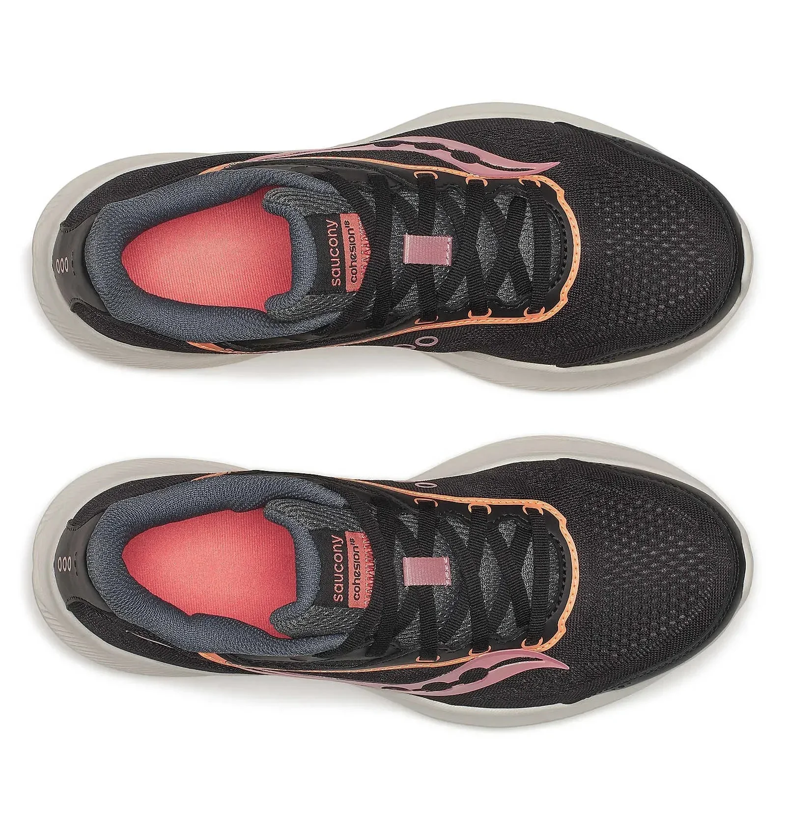 ᐉ Кроссовки женские Saucony Cohesion 18 Saucony Black S11034-104