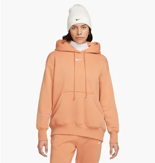 Худи женское Nike Sportswear Phoenix Fleece WomenS Oversized Pullover Hoodie Orange DQ5860-225
