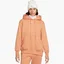 Худи женское Nike Sportswear Phoenix Fleece WomenS Oversized Pullover Hoodie Orange DQ5860-225