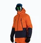 Куртка чоловіча CMP Fix Hood Twill Orange/Blue 34W2037-B595