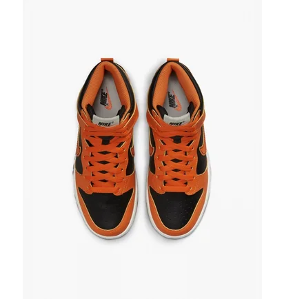 Кроссовки детские Nike Dunk High Orange/Black DB2179-004