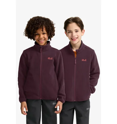 Кофта дитяча JACK WOLFSKIN Vertigo Bordo A65441I-0116