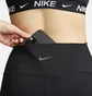 Леггинсы женские Nike One High-Waisted 7/8 Leggings With Pockets Black FN3241-010