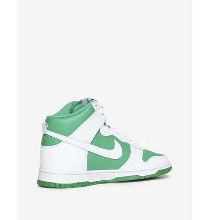 Кроссовки мужские Nike Dunk High Retro White/Green DV0829-300