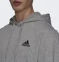 Худи мужское Adidas Essentials Fleece Hoodie Grey H12213