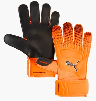 Перчатки вратарские унисекс Puma Ultra Play Rc Orange 042084-02