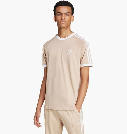 Футболка чоловіча Adidas Adicolor Classics 3-Stripes Tee Beige IZ2366