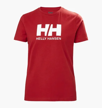 Футболка женская Helly Hansen Logo T-Shirt Red 34112-162